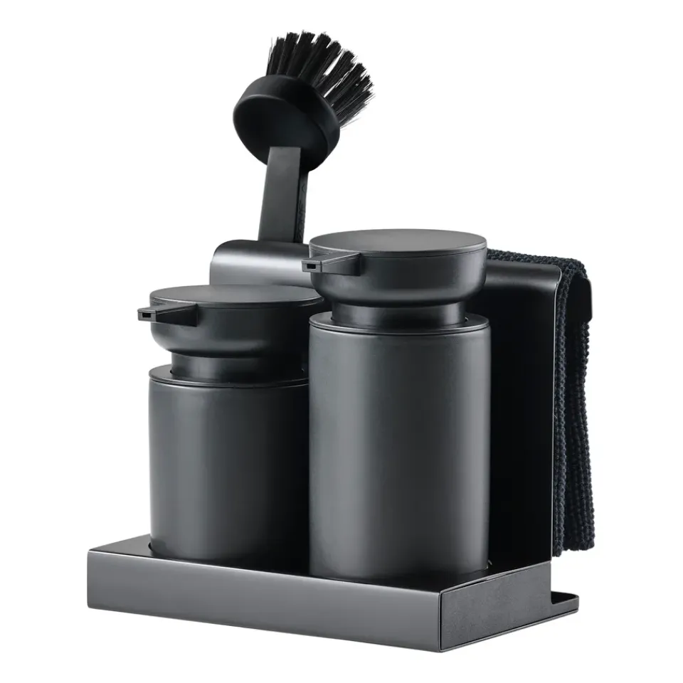 Other Washing & Cleaning Accessories^Zone Denmark Diish sink organiser 5 pieces, Black