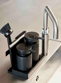 Other Washing & Cleaning Accessories^Zone Denmark Diish sink organiser 5 pieces, Black