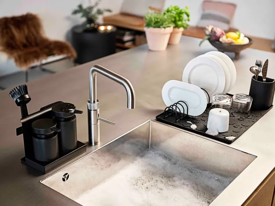Other Washing & Cleaning Accessories^Zone Denmark Diish sink organiser 5 pieces, Black