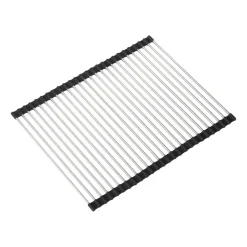 New Dorre Dina dishrack rollable stainless steel, 37x46 cm Silver-coloured