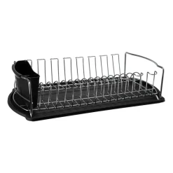 Hot Dorre Disa dish rack 28x48 cm, Chromed Iron Silver-colouredBlack