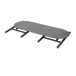 Garden Sofas & Garden Benches^Zone Denmark Disc bench 33x80 cm, Black