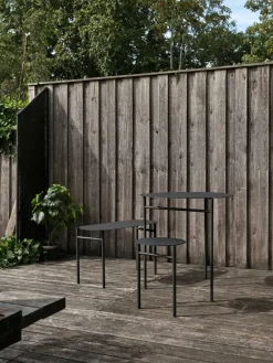 Garden Sofas & Garden Benches^Zone Denmark Disc bench 33x80 cm, Black