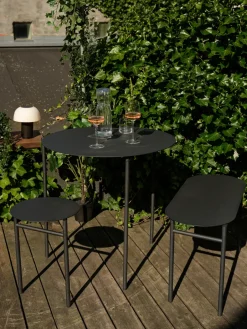 Discount Zone Denmark Disc table Ø70 cm, Black