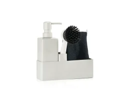 Zone Denmark Dish set with dishcloth, Warm Grey