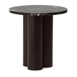 Clearance Normann Copenhagen Dit side table Ø40 cm, Rosso Levanto- Brown