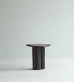 Clearance Normann Copenhagen Dit side table Ø40 cm, Rosso Levanto- Brown