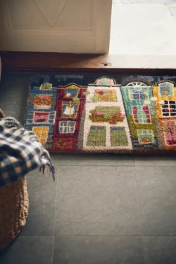 Door Mats^Dixie door mat, night in Paris Multi