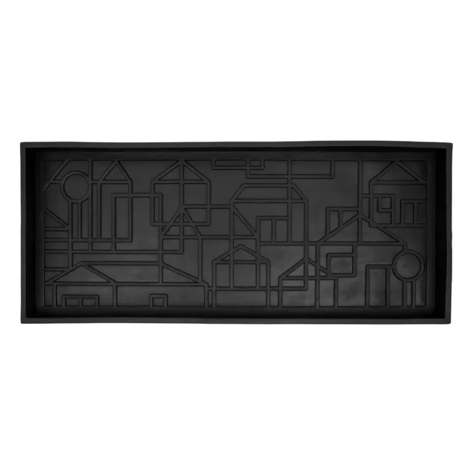 Clearance Dixie shoe tray, Villastad, 36x85 cm Black