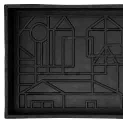 Clearance Dixie shoe tray, Villastad, 36x85 cm Black