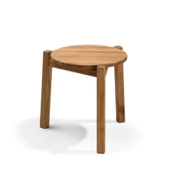 Table For Outdoor Use|Outdoor Lounge Furniture^Skargaarden Djurö coffee table, Teak, ø42 cm Brown