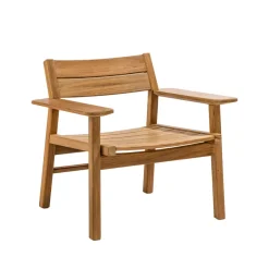 Outdoor Lounge Furniture^Skargaarden Djurö lounge chair, Teak Brown