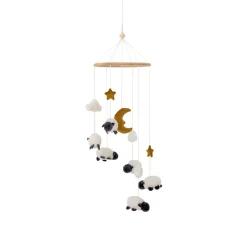Baby & Art Mobiles^Bloomingville Dolly mobile 20x75 cm, White