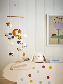 Baby & Art Mobiles^Bloomingville Dolly mobile 20x75 cm, White