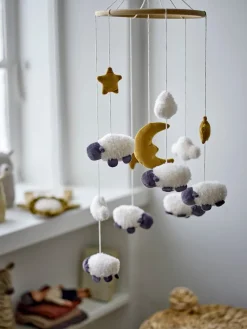 Baby & Art Mobiles^Bloomingville Dolly mobile 20x75 cm, White