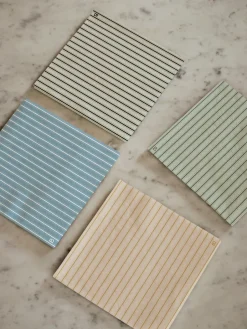 Paper Napkins^Broste Copenhagen Dolly paper napkins 33x33 cm 20-pack, -off white Black