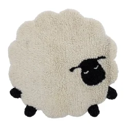 Round Rugs^Bloomingville Dolly rug 84x84 cm, White