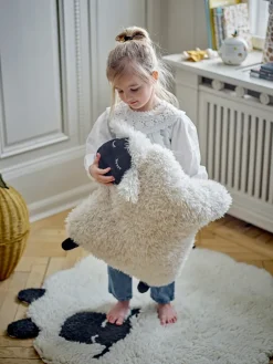 Round Rugs^Bloomingville Dolly rug 84x84 cm, White