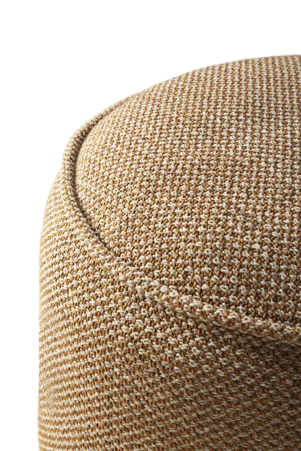 Seating^Ethnicraft Donut outdoor pouf seat pouf, Marsala check Beige