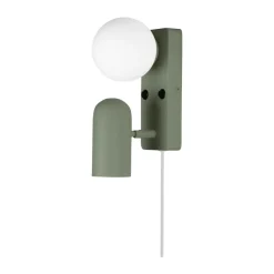 Reading Lamps|Wall Lights^Globen Lighting Doppio wall lamp, Green