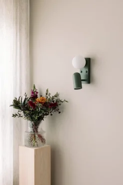 Reading Lamps|Wall Lights^Globen Lighting Doppio wall lamp, Green