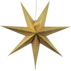 Clearance Star Trading Dot advent star 70 cm, gold Gold-coloured