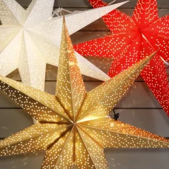 Clearance Star Trading Dot advent star 70 cm, gold Gold-coloured