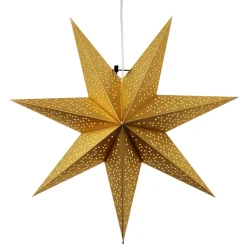 Sale Star Trading Dot advent star 54 cm, gold Gold-coloured