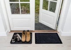 Door Mats^Tica copenhagen Dot doormat, . 40x60 cm Black