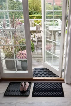 Door Mats^Tica copenhagen Dot doormat, . 40x60 cm Black