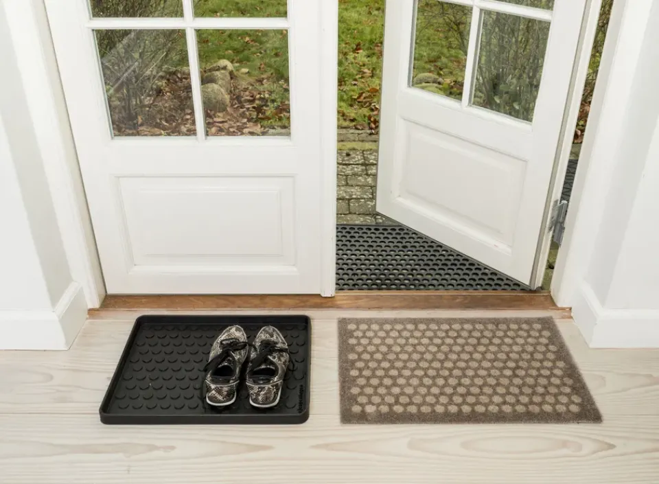 Best Tica copenhagen Dot doormat, Sand. 40x60 cm Beige