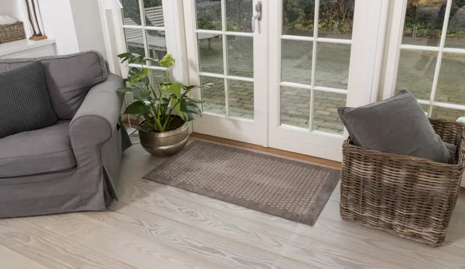 New Tica copenhagen Dot doormat, Sand. 60x90 cm Beige