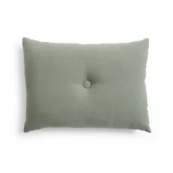 Discount HAY Dot Linen cushion 45x60 cm, Pine Green