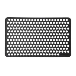Rugs For Outdoors|Door Mats^Tica copenhagen Dot rubber doormat, 45x75 cm Black