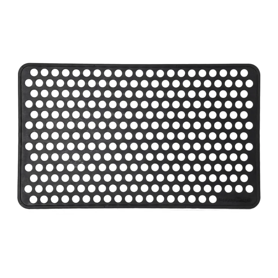 Rugs For Outdoors|Door Mats^Tica copenhagen Dot rubber doormat, 45x75 cm Black
