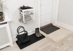 Rugs For Outdoors|Door Mats^Tica copenhagen Dot rubber doormat, 45x75 cm Black