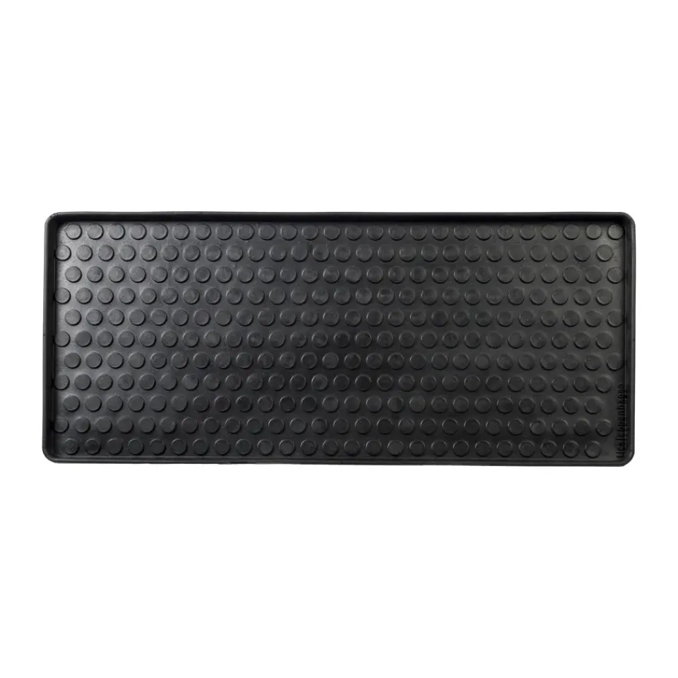 Best Tica copenhagen Dot shoe tray, Large. 38x88 cm Black