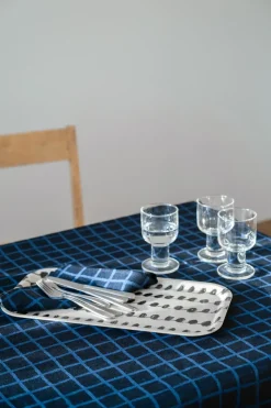 Outlet Fine Little Day Dot tray 22x43 cm, Black-white BlackWhite