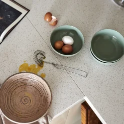 Breakfast Bowls^Scandi Living Dots breakfast bowl 60 cl 4-pack, Green