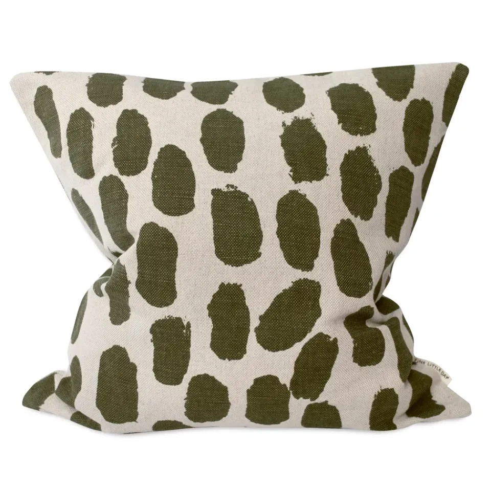 Cushion Covers^Fine Little Day Dots cushion cover 48x48 cm, beige-olive Green