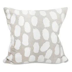 Cushion Covers^Fine Little Day Dots cushion cover 48x48 cm, beige- White