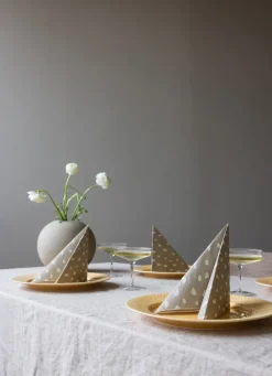 Paper Napkins^Cooee Design Dots napkins 33x33 cm 20-pack, Sand Grey