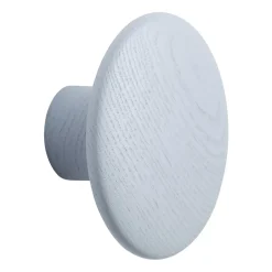 Muuto Dots wood hook light , Ø9 cm Blue