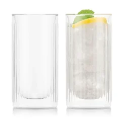 Discount Bodum Douro Bar double walled gin glass 30 cl 2-pack, Clear Transparent