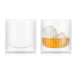Hot Bodum Douro Bar double walled whiskey glass 30 cl 2-pack, Clear Transparent