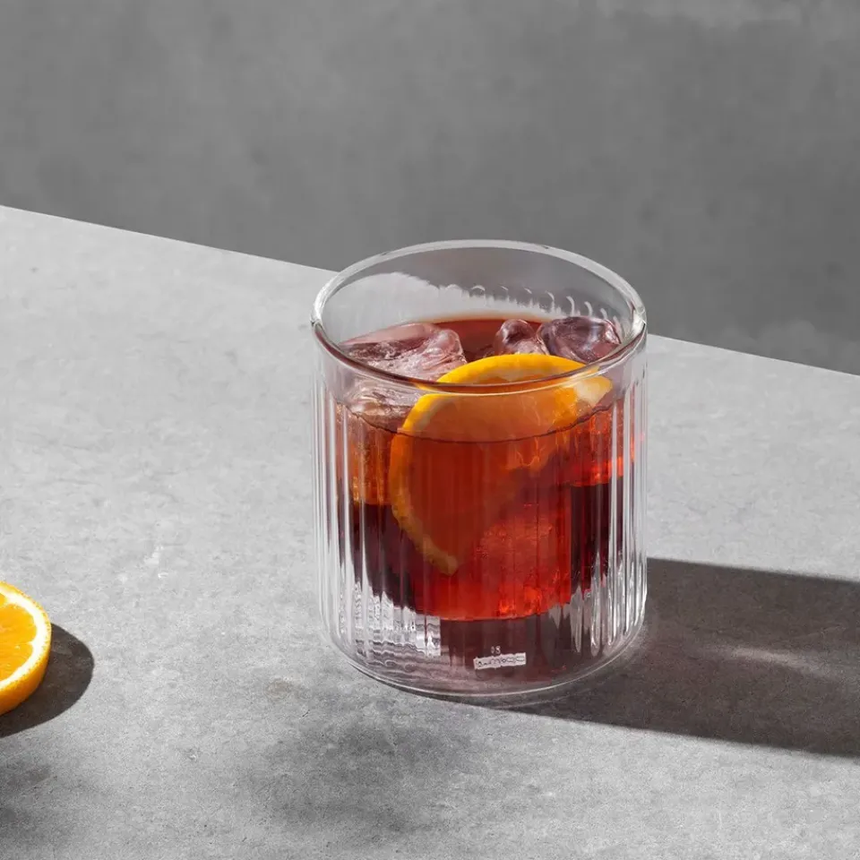 Hot Bodum Douro Bar double walled whiskey glass 30 cl 2-pack, Clear Transparent