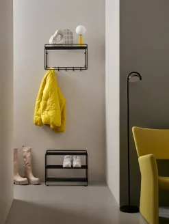 New Maze Downtown shoe shelf, Black