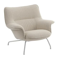 New Muuto Doze armchair low, Hearth 7- Grey