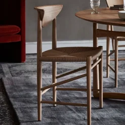 Sale &Tradition Drawn chair HM3, White oiled oak Beige