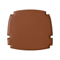 Seat Cushions & Pads^&Tradition Drawn HM4 seat pad, Leather cognac Brown